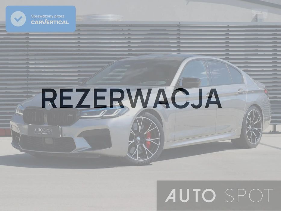 BMW M5 Salon PL/Pakiet M Driver, Karbonowy dach, Fotele M, Laser, Harman, HUD