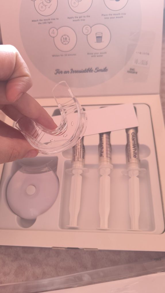Kit de tratamento de branqueamento dentário - novo, selado