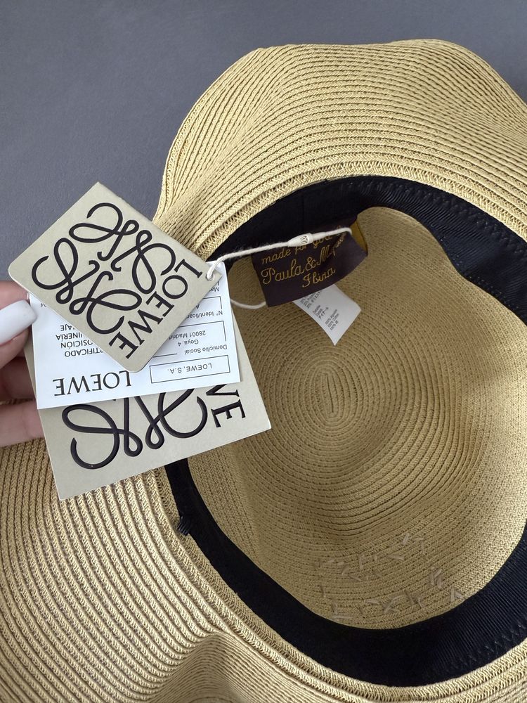 Kapelusz bucket hat czapka Loewe brązowa
