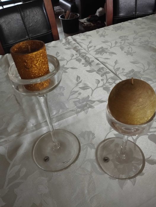 Suportes de velas diversos formatos