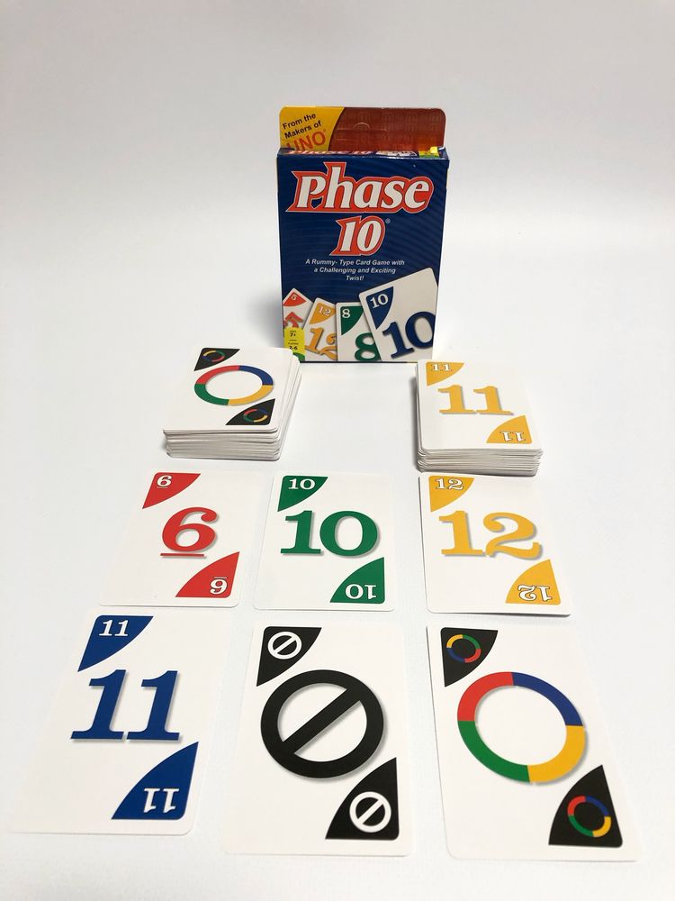 Настольная игра Uno Уно Phase 10 Фаза 10 новая