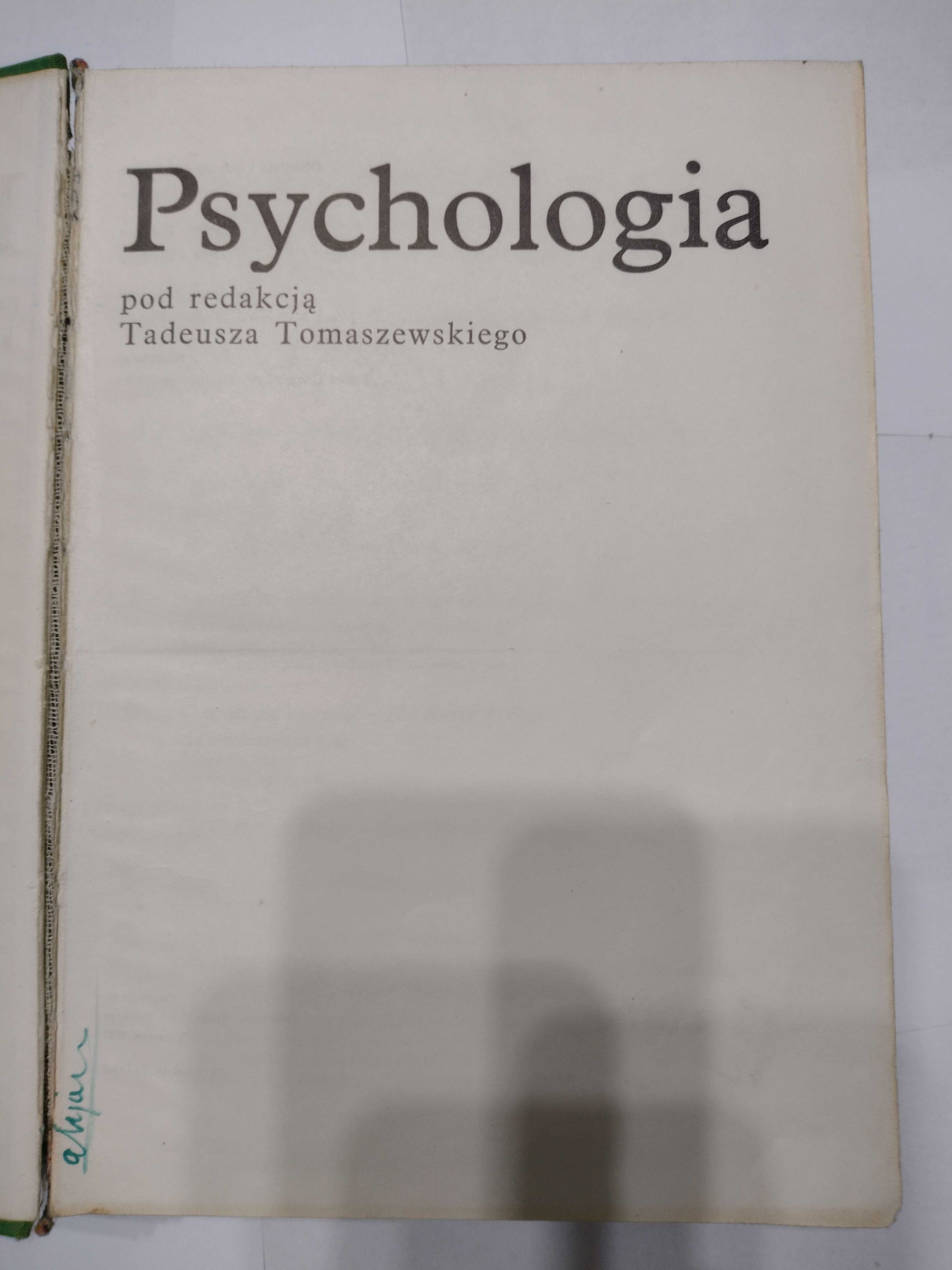 Książka "Psychologia", Tadeusz Tomaszewski