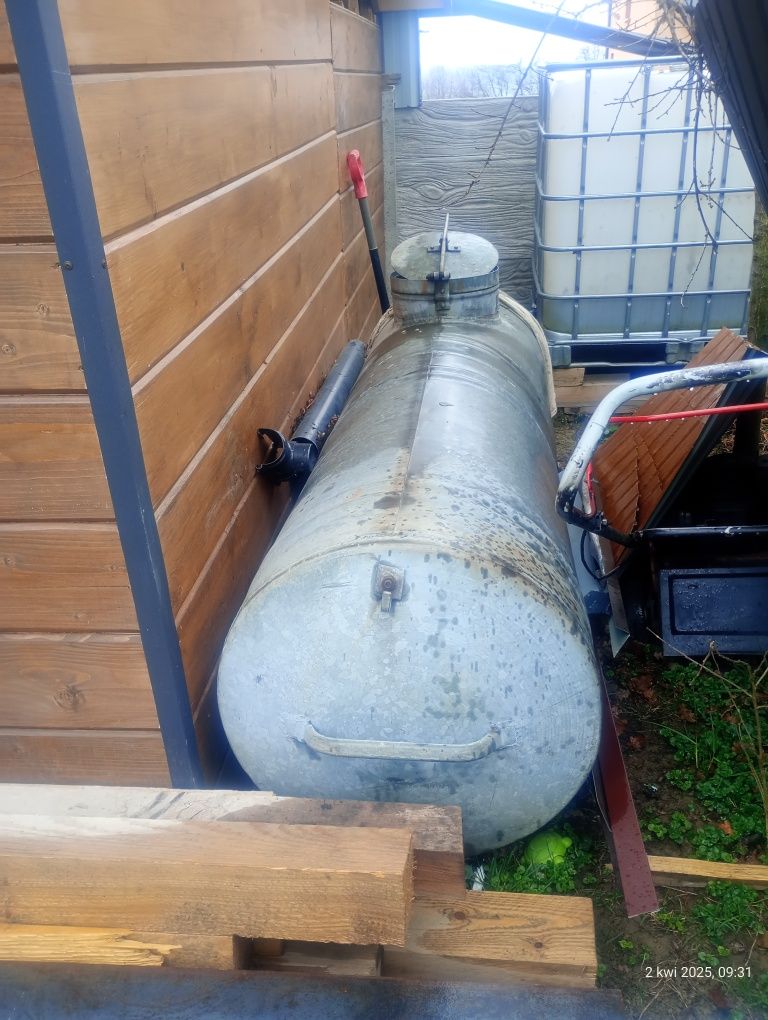 Beczka stalowa 600 l