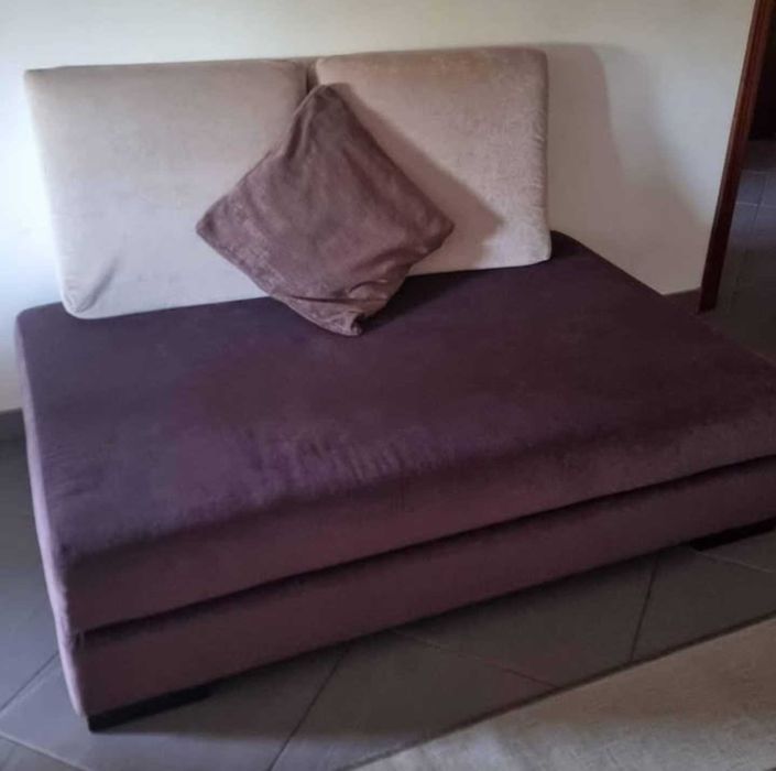 Oportunidade única sofá e chaise lounge