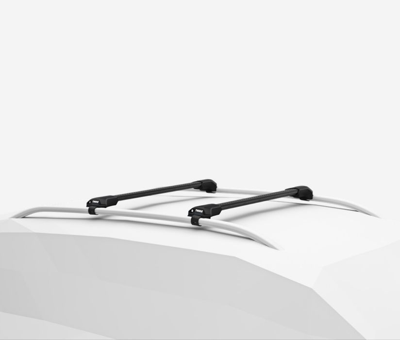 Relingi dachowe do DACIA Duster 2024- Thule WingBar Edge, Raised Rail
