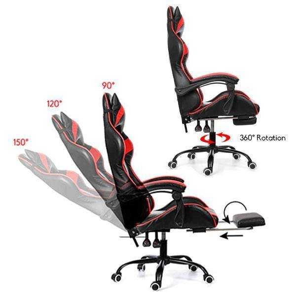 Кресло компьютерное раскладное Vecotti GT геймерское кресло для игр