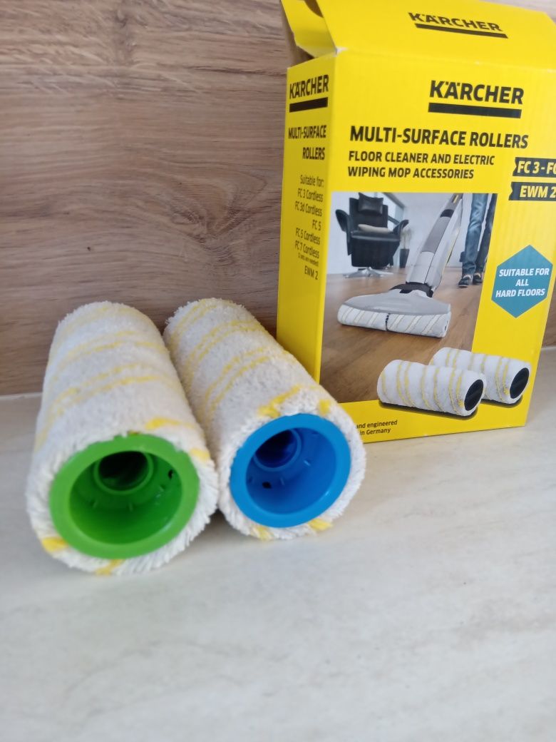 Nowe rolki pady Karcher FC3 - FC7, FC5