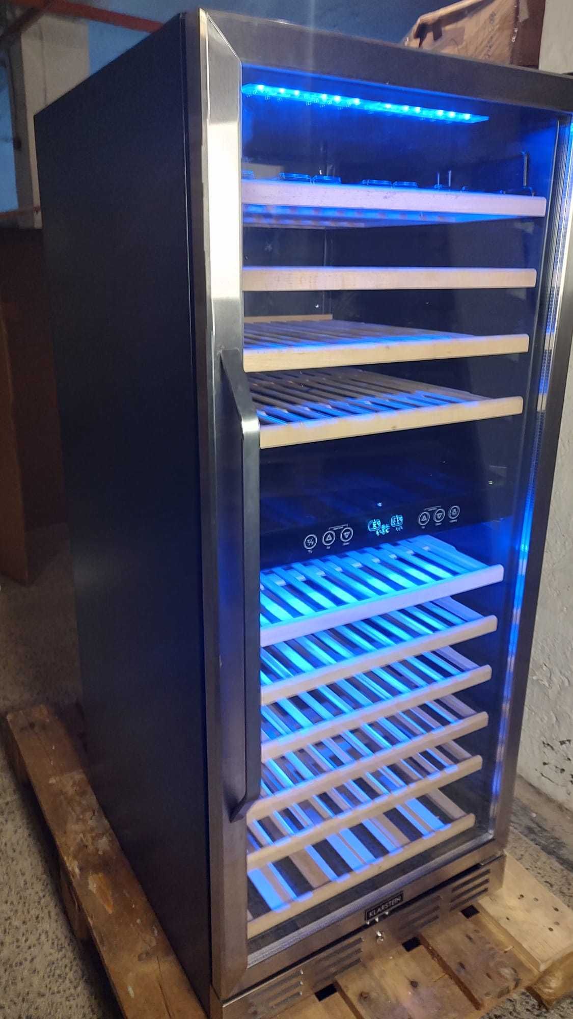 Chłodziarka do wina 2 strefy winiarka 310L PREMIUM G-029