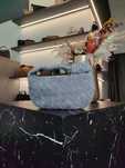Сумка Bottega Veneta Mini Jodie Suede Grey