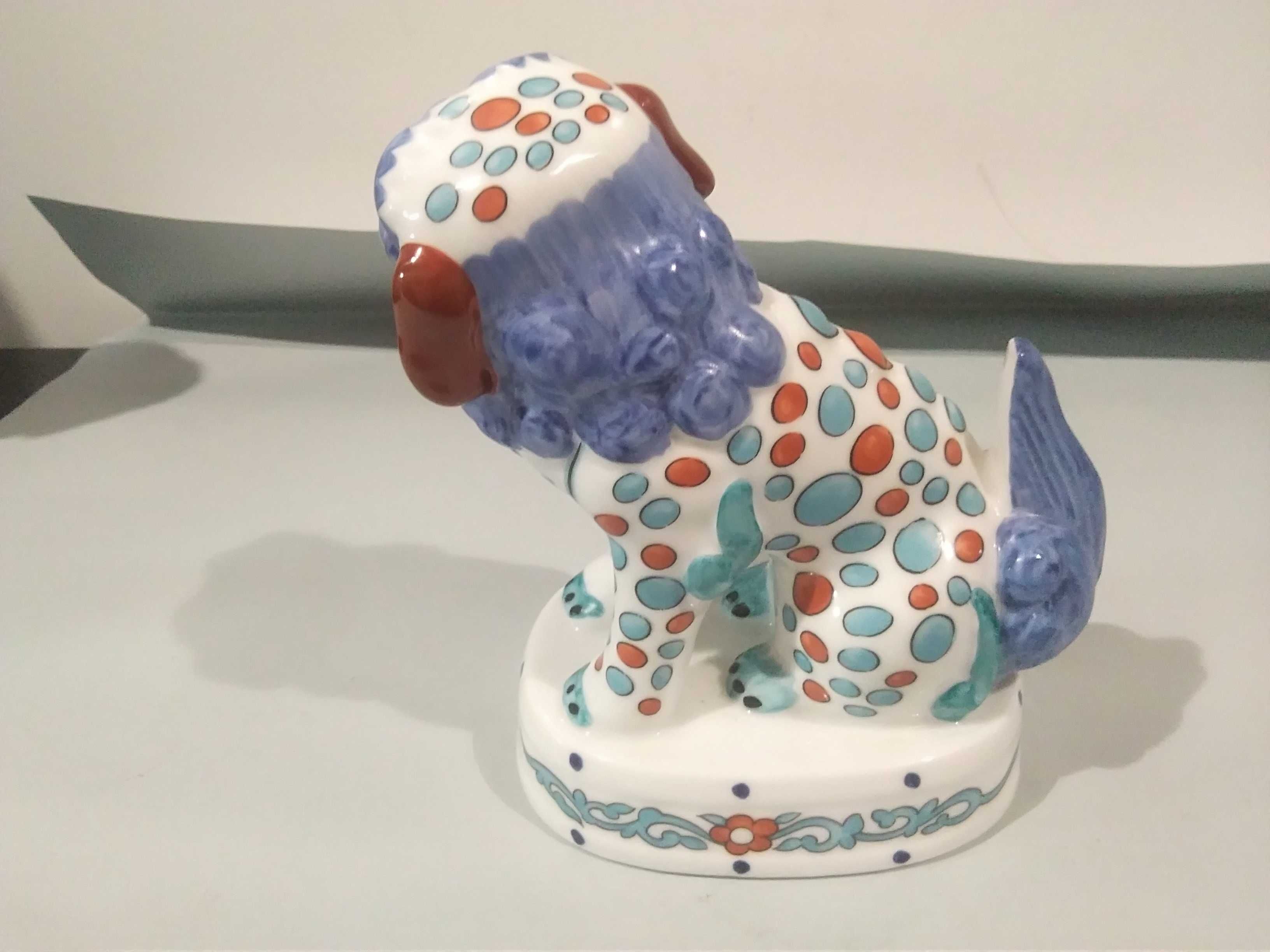 Cão de foo em porcelana