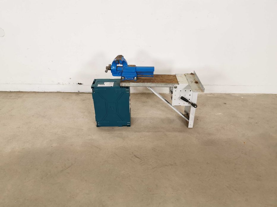 Imadło Sortimo z rozkładaną podstawą zabudowa serwisowa do busa