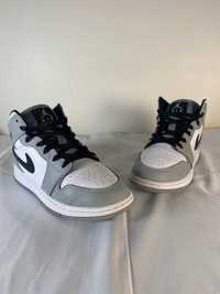 Nike Air Jordan 1 Mid Light Smoke Grey Eu 42