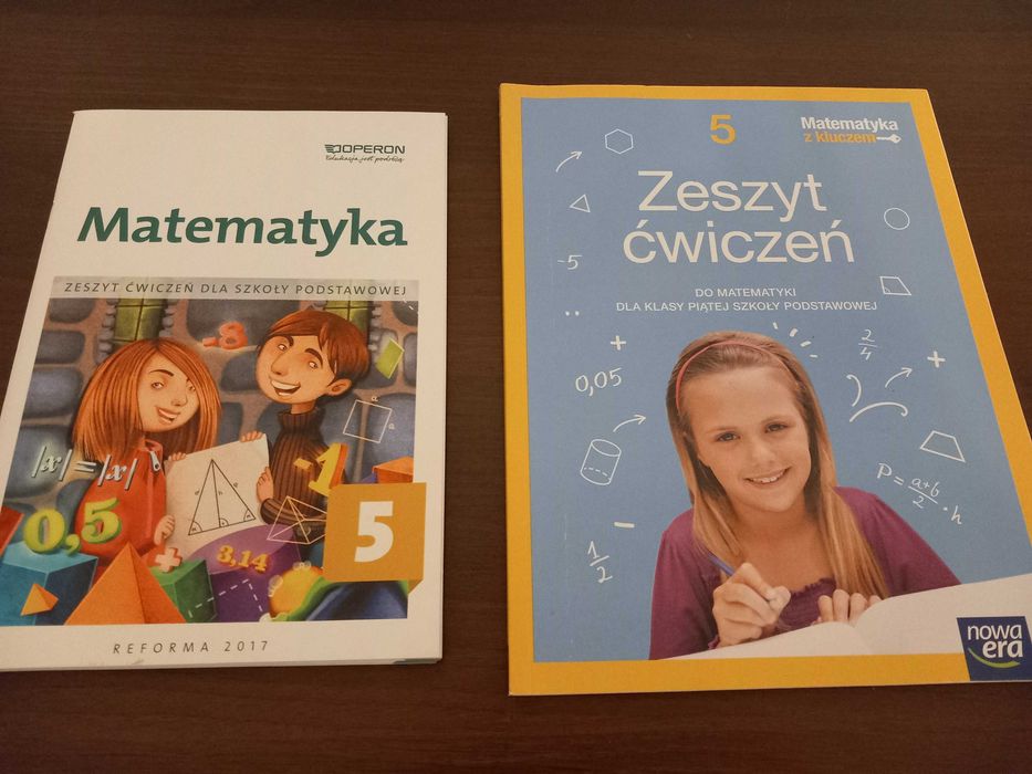 Matematyka kl 5 zeszyty ćwiczeń Operon i Nowa era