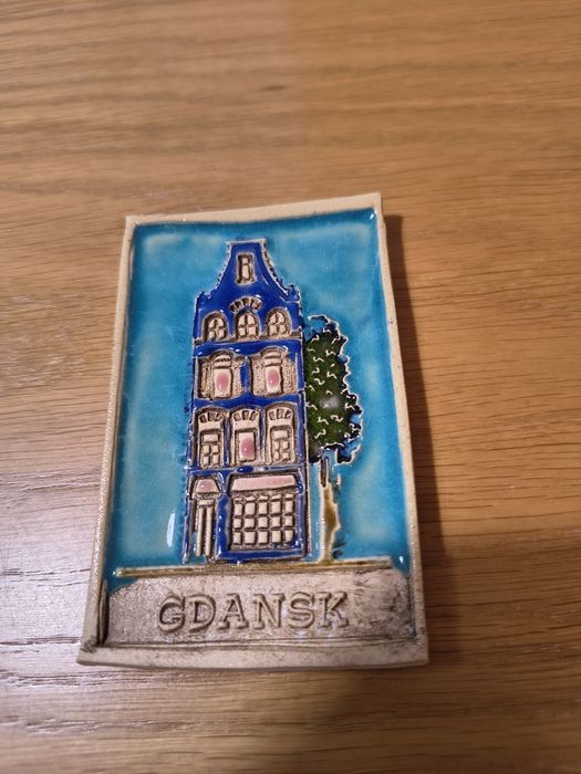 Magnes ceramiczny , Gdańsk, kamieniczka