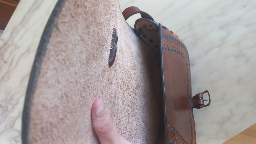 Шкіряна оригінальна жіноча сумка