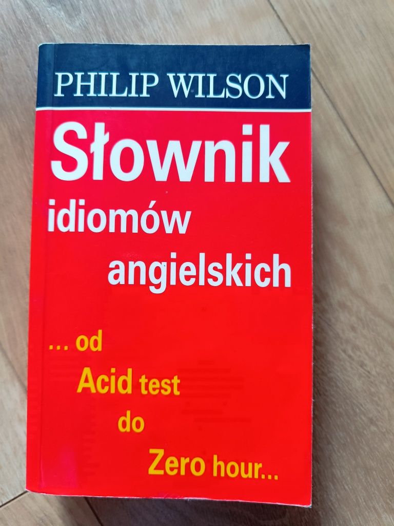 Słownik idiomów angielskich