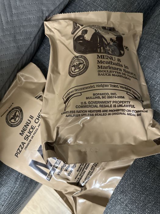 MRE anerykanska wojskowa racja zywnosciowa