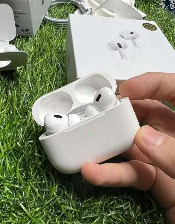 Безпровідні airpods pro В2 Airoha 1в1 без шумоподавління + чохол