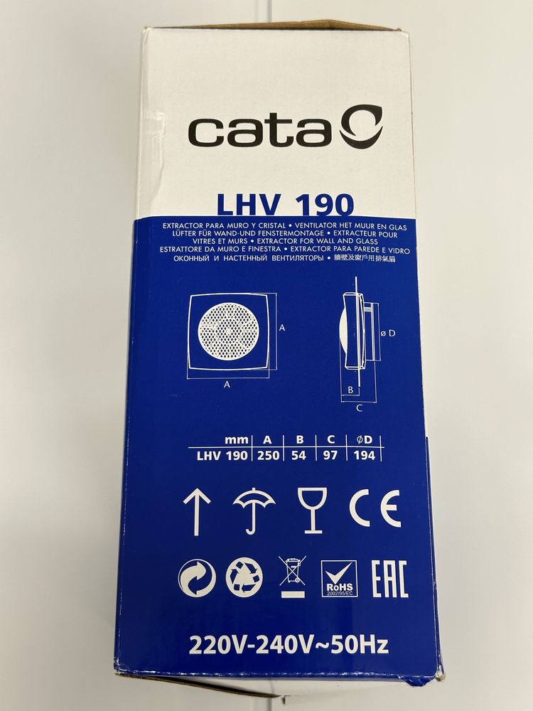 Extrator Cata LHV 190 - Novo