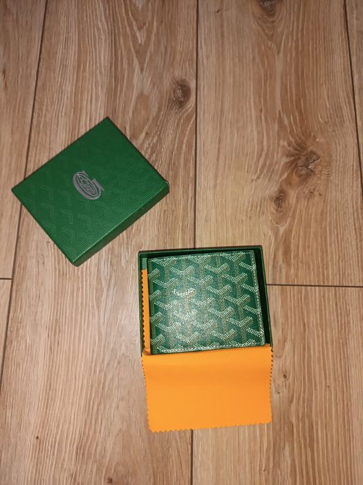 Portfel Goyard zielony