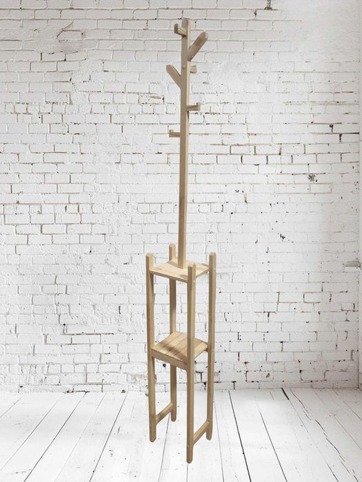 Вішалка для одягу в коридор Стійка для одягу Вешалка для одежды дерево