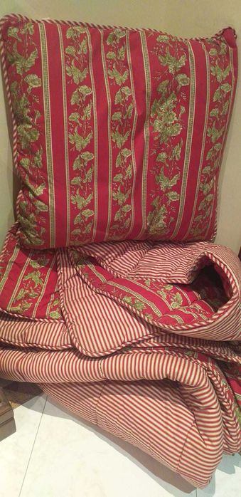 Colcha Cama Casal Dupla face e Almofada