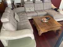 Sofá com chaise long