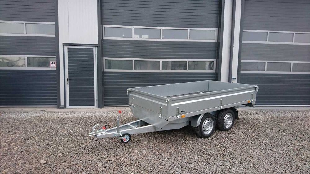 Przyczepka samochodowa SIDECAR 300x156 750 kg Producent - TRANSPORT