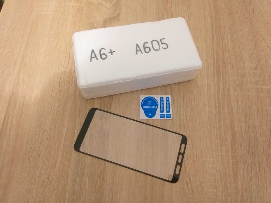 Захисне скло на телефон Samsung A6 Plus