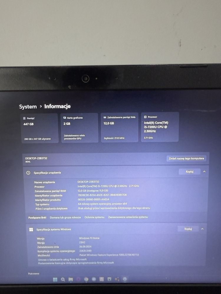 Lenovo ideapad 320 15ikb