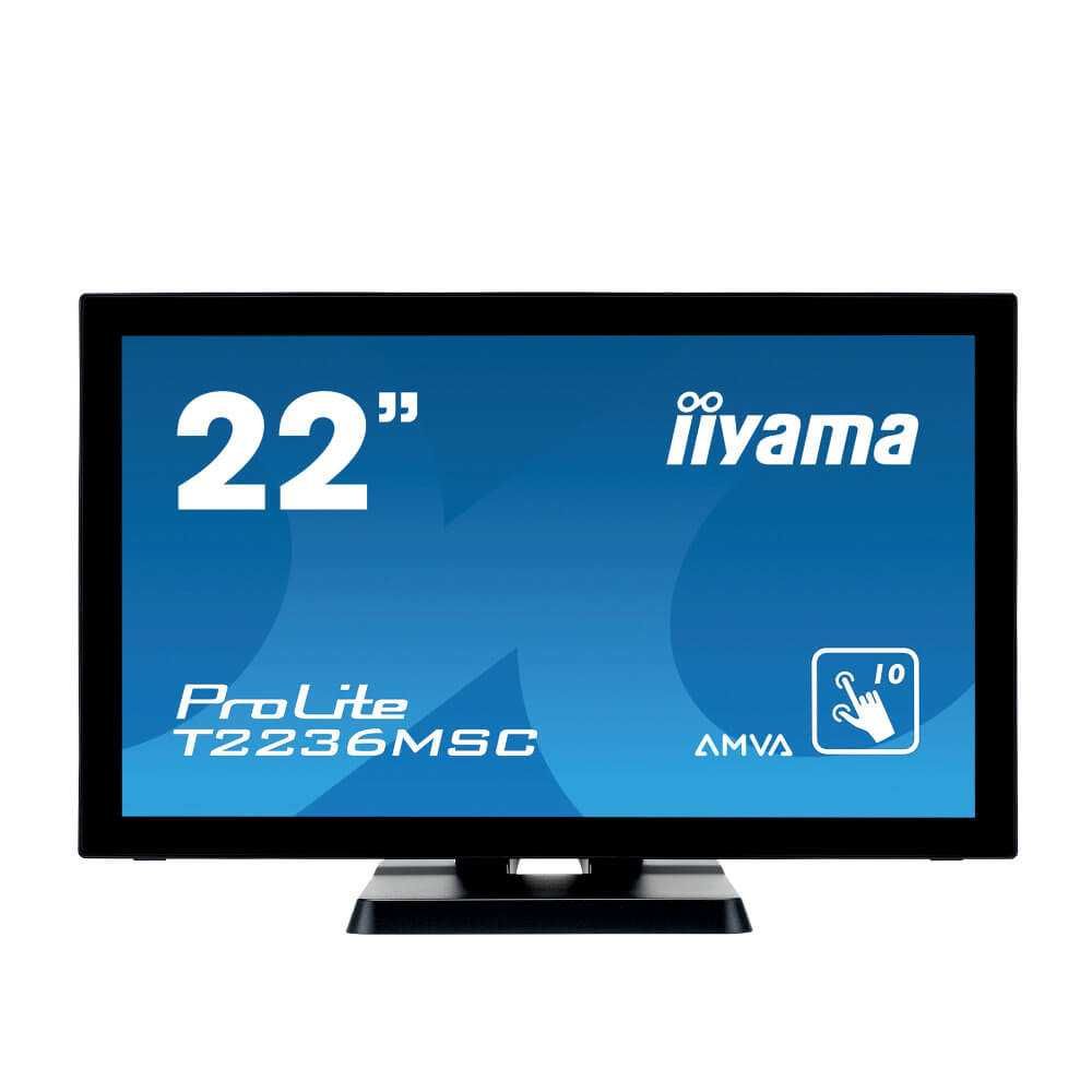 Monitor Dotykowy IIYAMA ProLite T2236MSC-B2 22'' Full HD