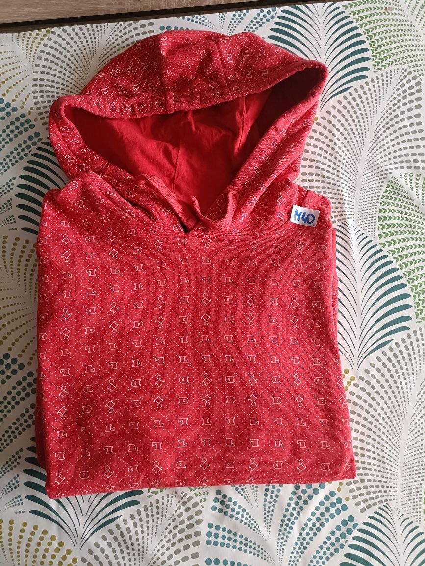 Czerwona bluza unisex rozmiar M .