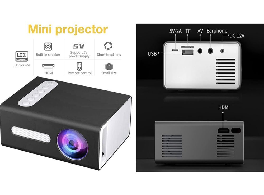 Міні проектор mini projector T300