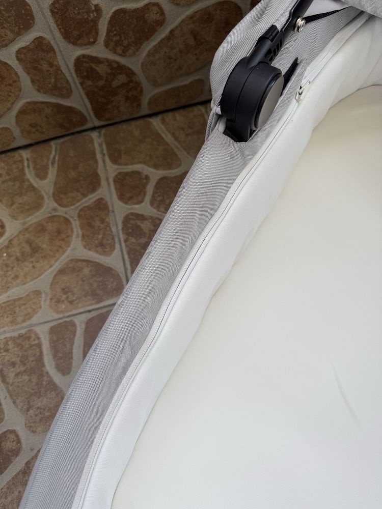 Gondola Cybex Balios S Lux Lava Grey + przescieradło i ochraniacz