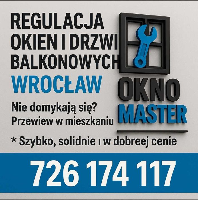 Regulacja okien i drzwi balkonowych szybko w dobrej cenie