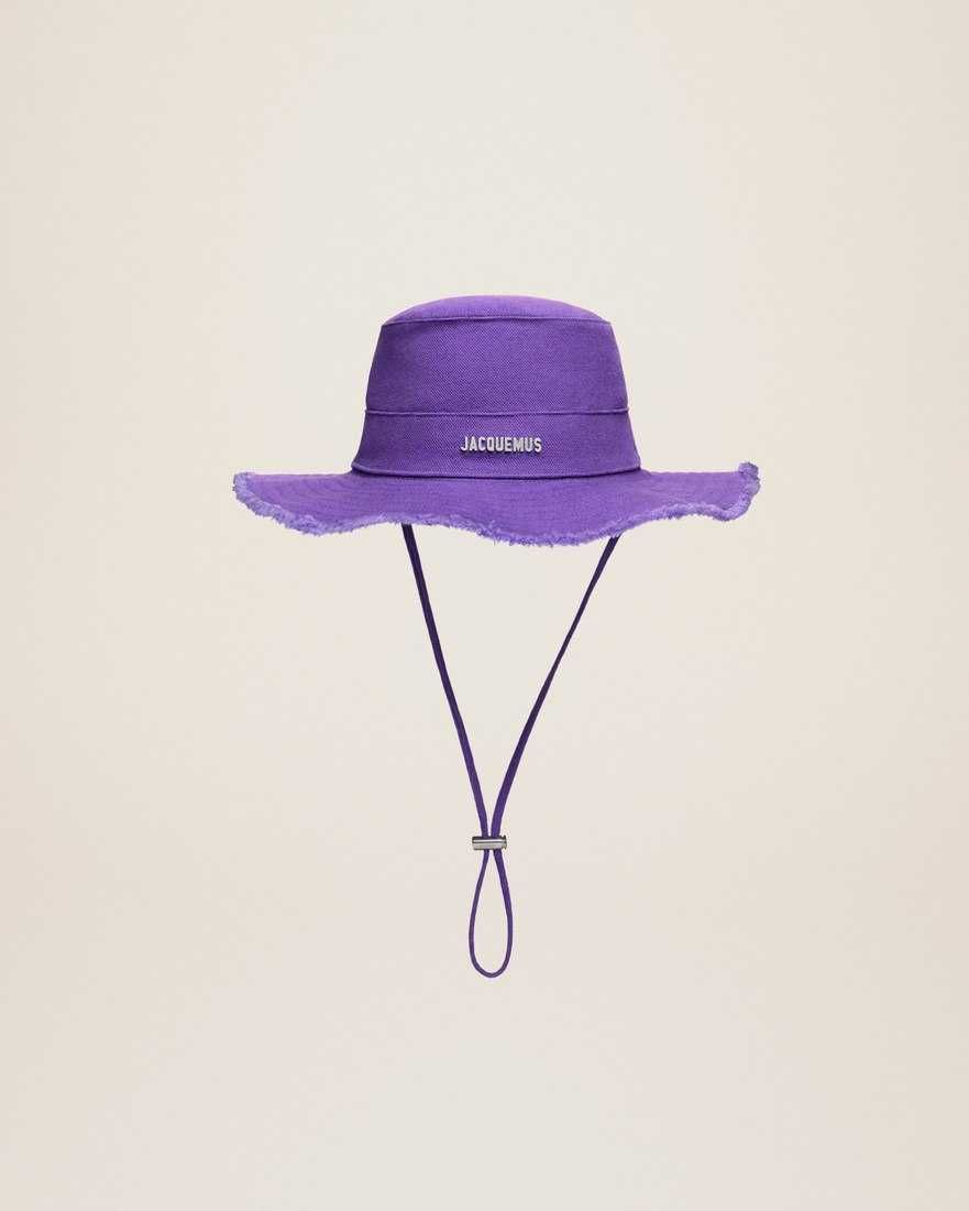 Панама Jacquemus Le Bob Artichaut Purple