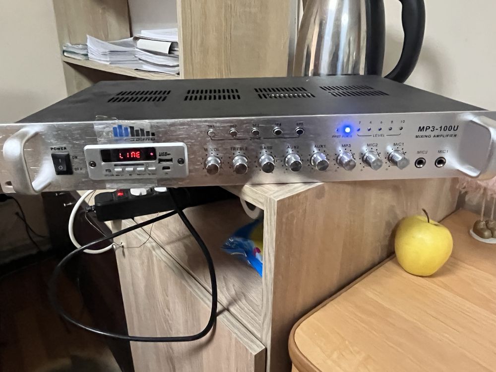 Трансляційний підсилювач MP3-100U