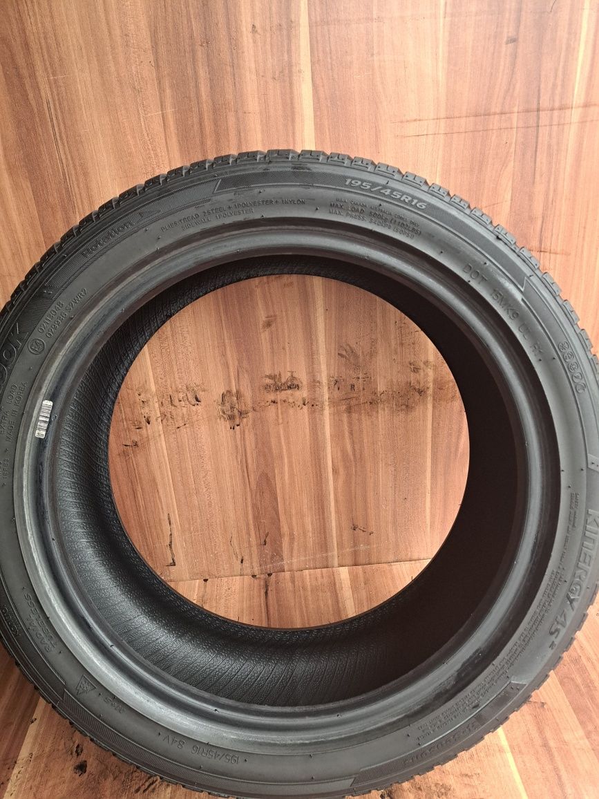 Opony całoroczne Hankook Kinergy 4s  195/45r16