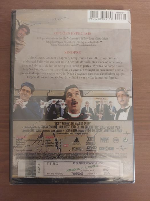 DVD NOVO e SELADO " O Sentido da Vida " - Monty Python 1983