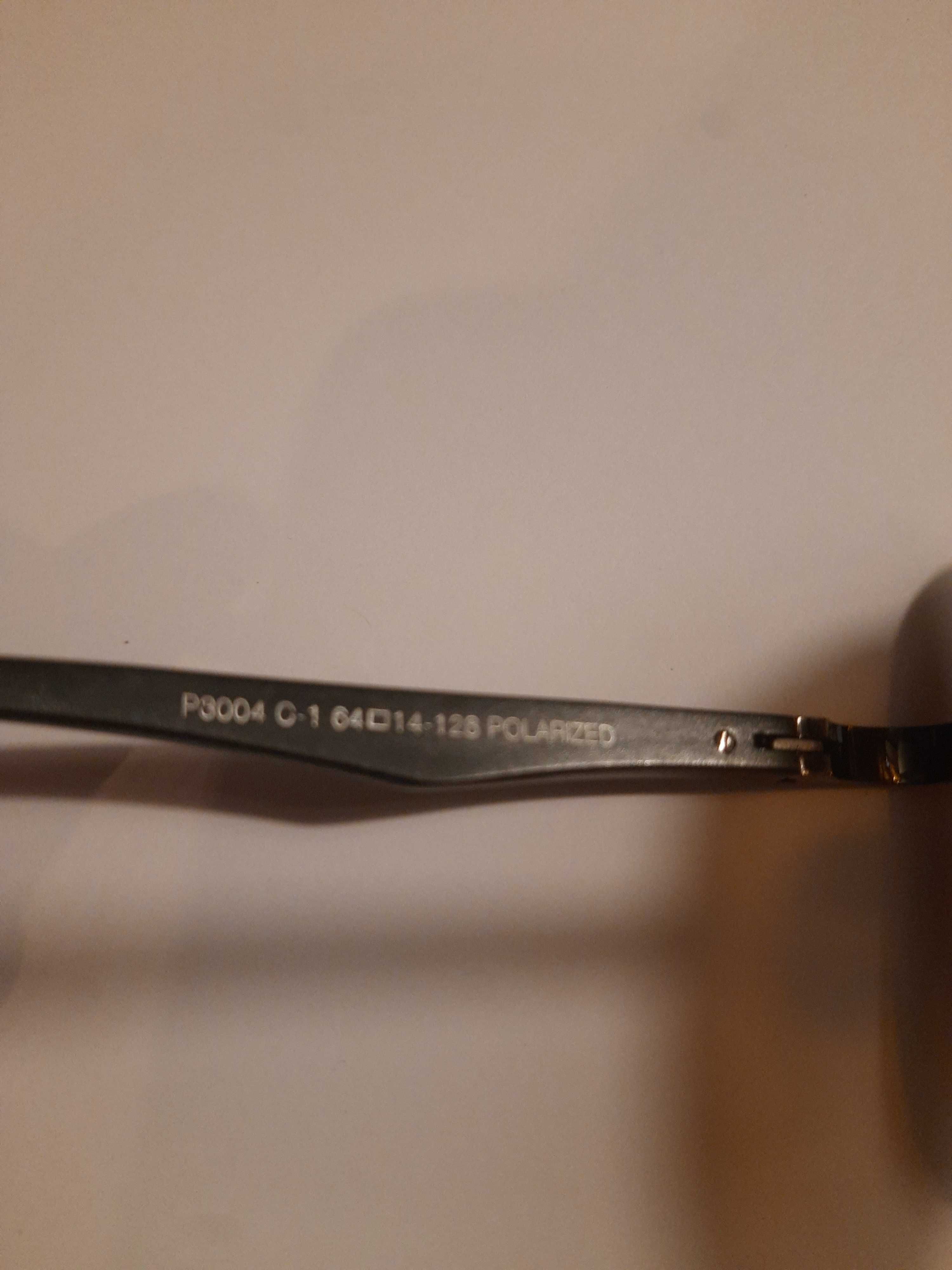 Polar Fashion 3004 C1 żółte przeciwsłoneczne okulary