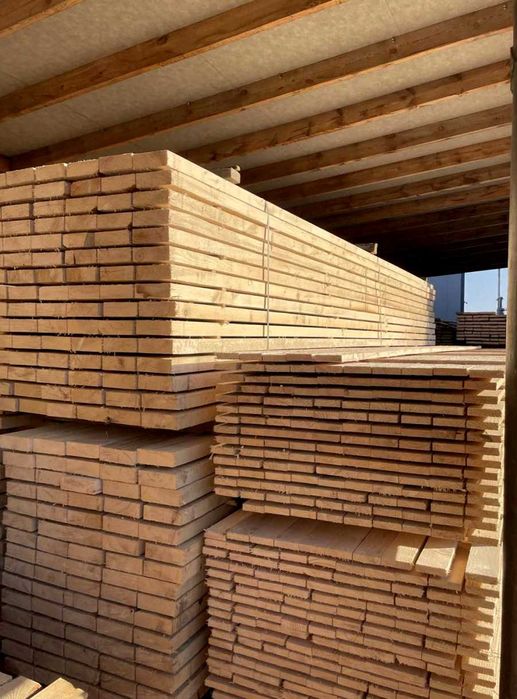 Брус сухий, дошка обрізна – продаж по Україні