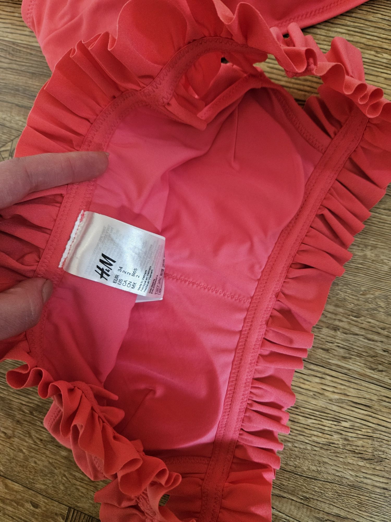 Купальник жіночий H&M  топ та трусики розпаровка