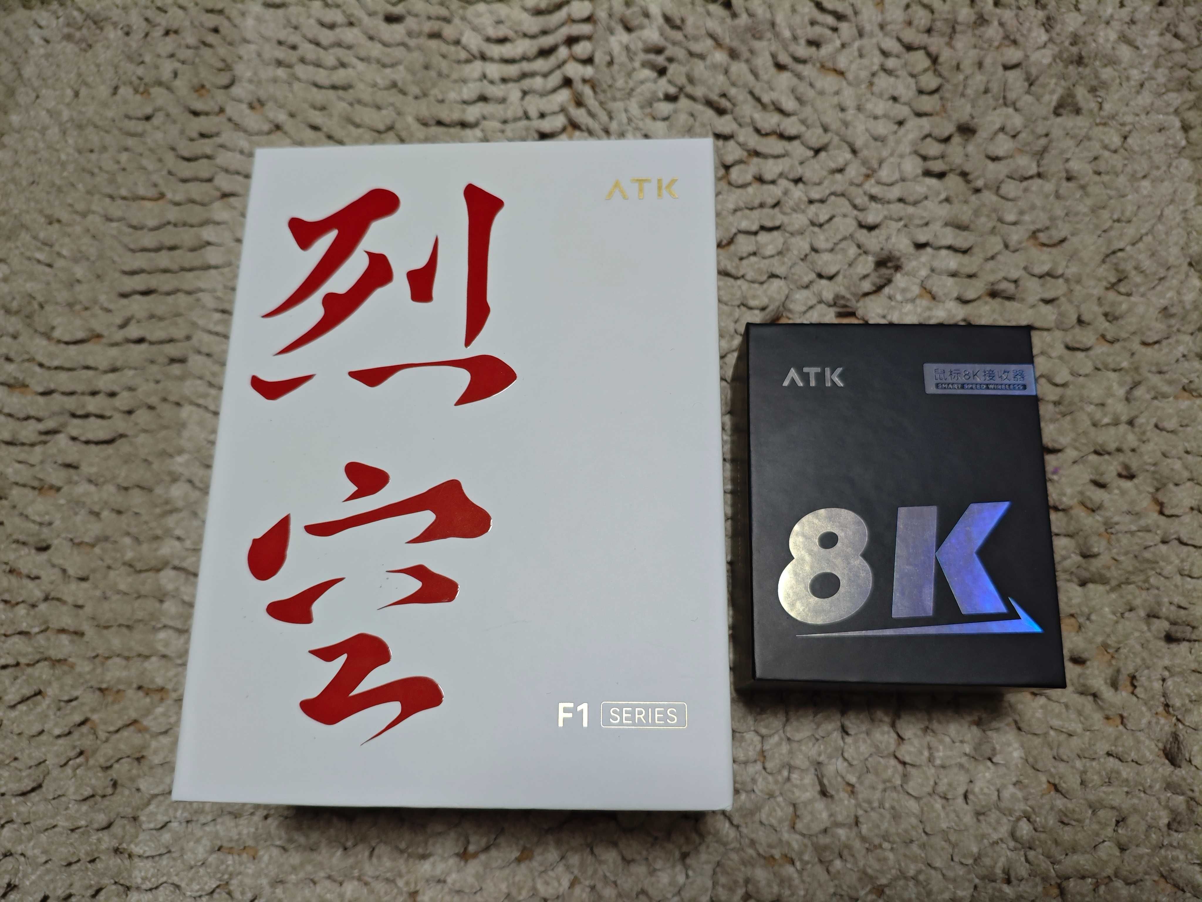 Мышь ATK F1 Pro Max +8K Dongle