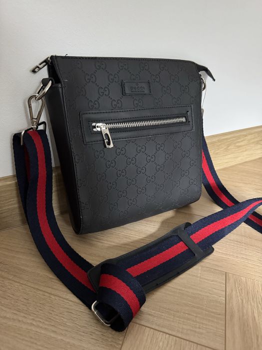 Czarna listonoszka GG Gucci