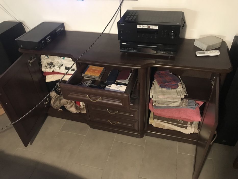 Stara drewniana komoda. Szer175 wys85- bez wad idealny transport-