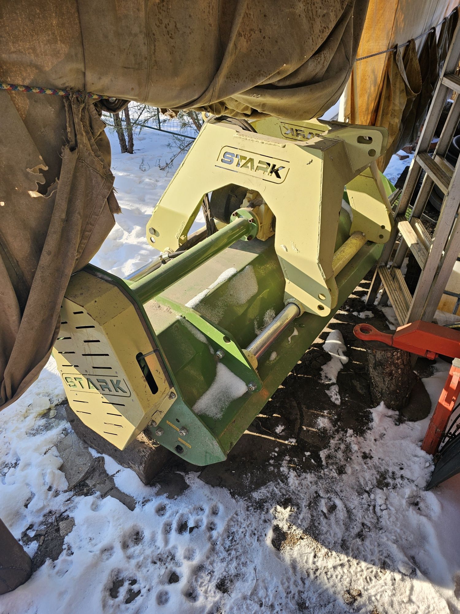 Косилка-дробилка/мульчирователь Stark KDX 220 PROFI