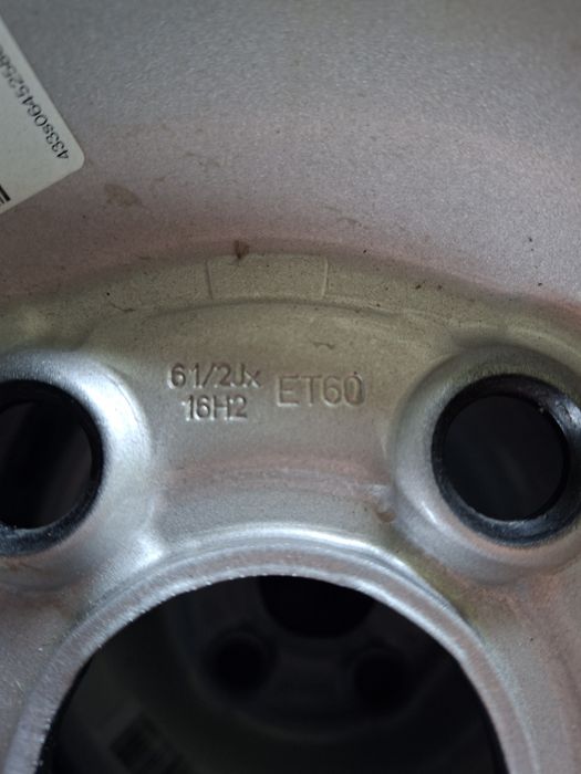 Sprzedam felgi stalowe 16" nowe do Man Tge / VW Crafter 2025