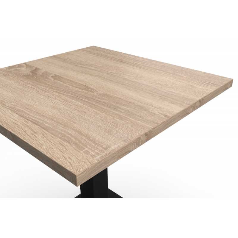 Stolik kawiarniany RUSTICAL blat laminowany 60x60 cm