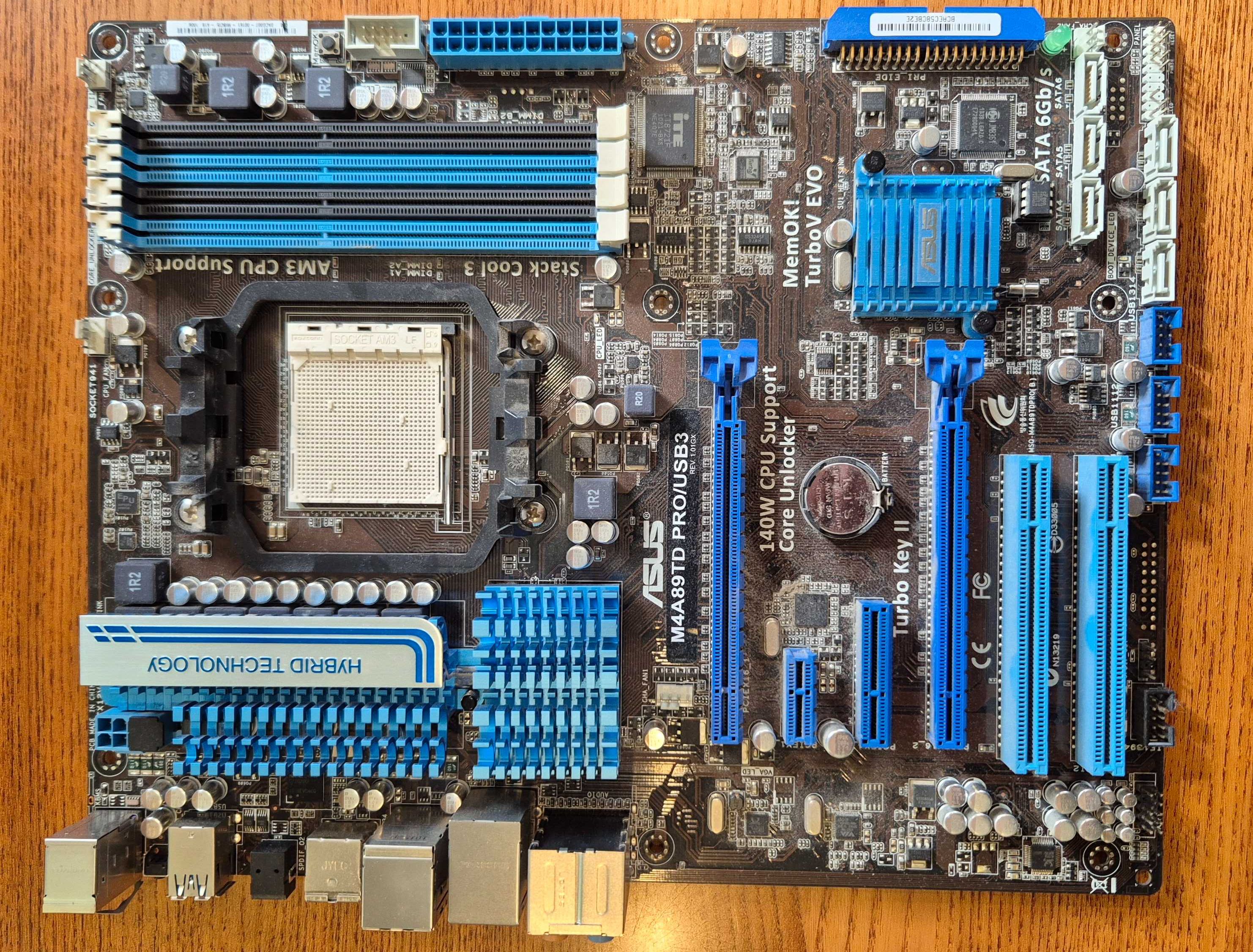 Комплект/окремо мат. плата Gigabyte GA-970A + AMD Phenom II +DDR3