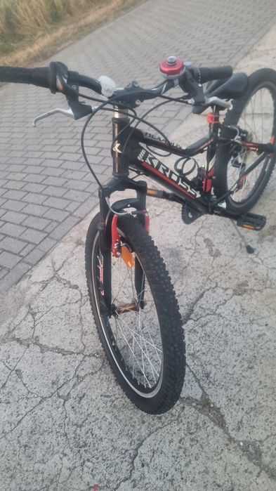 Rower dzieciecy Kross hexagon  replica,kola 24 cale,amortyzator, przer